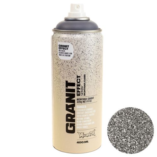 Maali spray vaikutus spray graniitti maali Montana spray harmaa 400ml
