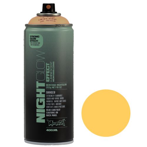 Fluoresoiva maalispray Nightglow Orange Neon 400ml