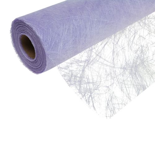 Floristik24 Deco fleece pöytäjalka Sizoweb vaalea violetti 30cm 25m