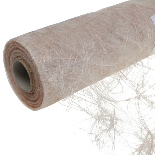 Floristik24 Deco fleece pöytäjalka Sizoweb beige 30cm 25m