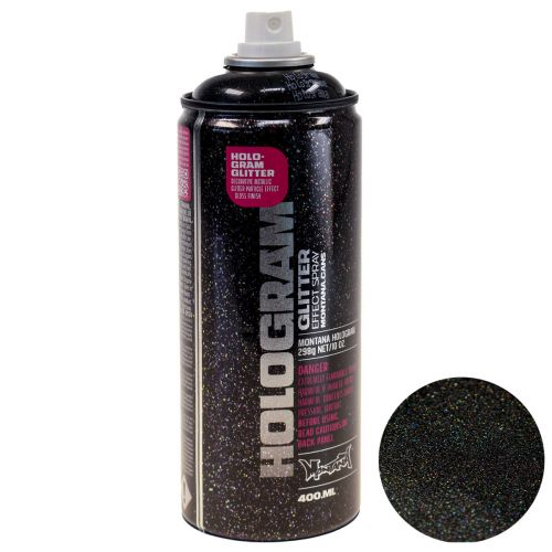 Hologram Glitter Spray Glitter spray aerosoli silkkimatta 400ml