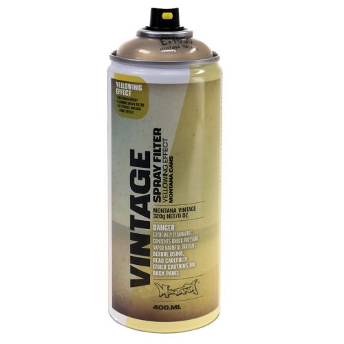 kohteita Montana Vintage Spray Filter Effect Spray Satin Yellow 400ml