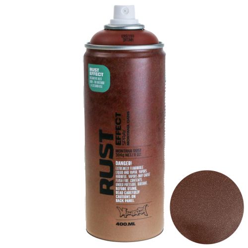 Rust Spray Effect Spray Rust Spray sisältä ja ulkoa Ruskea 400ml