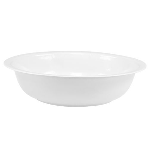 kohteita Metalli kulho valkoinen emali look Ø29cm K7,5cm