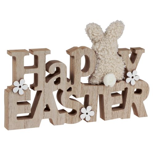 kohteita Pääsiäiskoristeet “Happy Easter” puinen pääsiäiskoristelu hyllylle 24cm