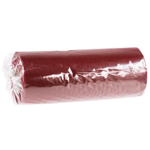 kohteita Dekovlies pöytäjalka fleece pöytäjalka punainen viininpunainen 23cm 25m
