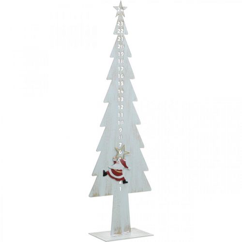 Deco adventtikalenterin numerot kuusen metalli H50,5cm