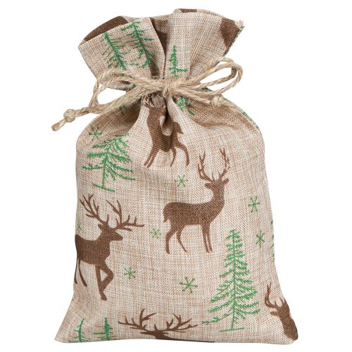 kohteita Adventtikalenteripussit peuranruskeat 12,5×20cm 24 kpl