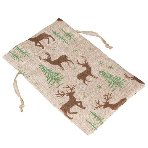 kohteita Adventtikalenteripussit peuranruskeat 12,5×20cm 24 kpl