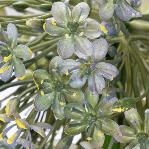 kohteita Keinotekoinen kukkiva allium-oksa, elävän näköinen, 90 cm