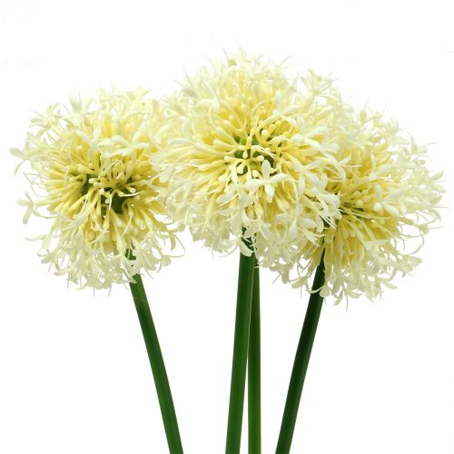 Koriste sipuli Allium keinotekoinen valkoinen 51cm 4kpl