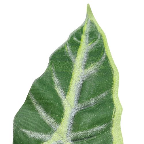 kohteita Alocasia Elephant Ear Arrow Leaf Keinotekoiset kasvit Vihreä 55cm
