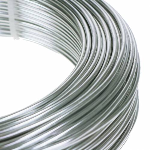 Alumiinilanka 2mm hopea 60m 500g