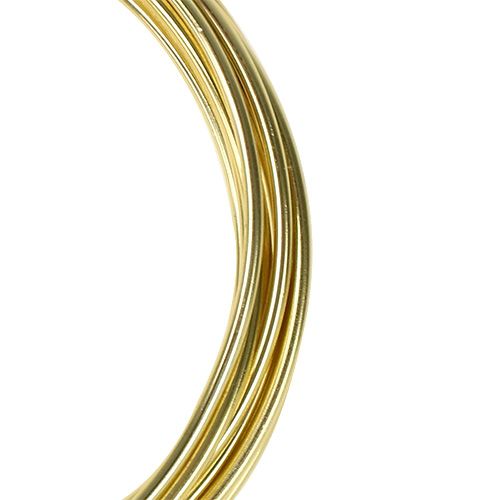 kohteita Alumiinilanka 2mm Gold 3m