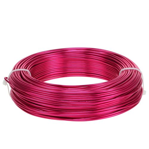 Floristik24 Alumiinilanka Ø2mm Pinkki 60m 500g