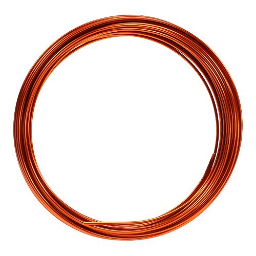 Alumiinilanka 2mm 100g oranssi