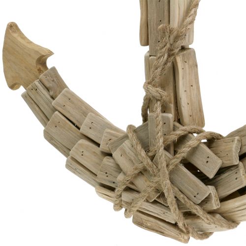 Floristik24 Koristeellinen ankkuri puu H52cm