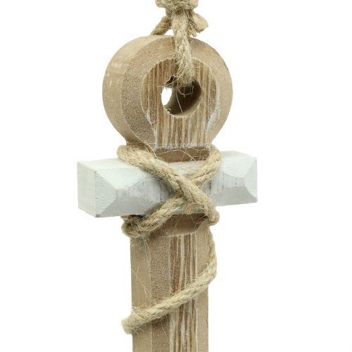 Floristik24 Luonnonpuinen ankkuri 20cm x 14cm