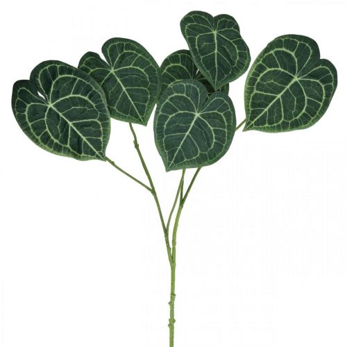 Floristik24 Keinotekoiset Anthurium Leaves Fake Plant Green 96cm