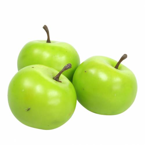 Mini omena keinotekoinen vihreä Ø4cm 24kpl