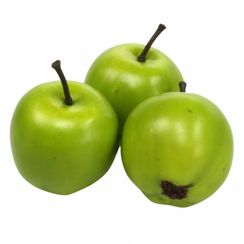 kohteita Koristehedelmä mini omena tekovihreä 4,5cm 24kpl