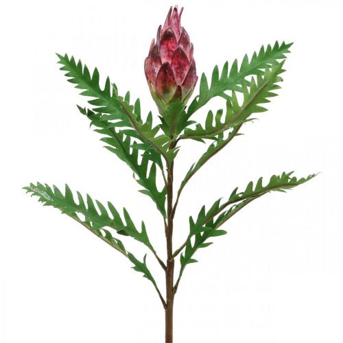 Keinotekoinen Artisokka vaaleanpunainen keinotekoisia kasveja Deco syksy H68cm