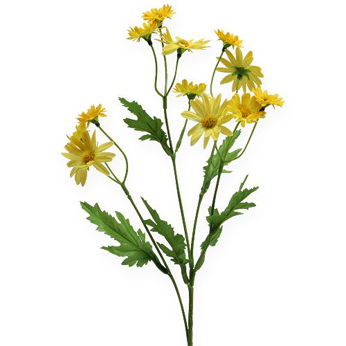 Floristik24 Koristeellinen haara päivänkakkara keltainen 43cm 4kpl