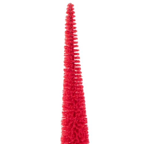 Koristeellinen kapea joulukuusi, keinotekoinen joulukuusi puisella jalustalla, 40 cm, 3 kpl | Floristik24.fi
