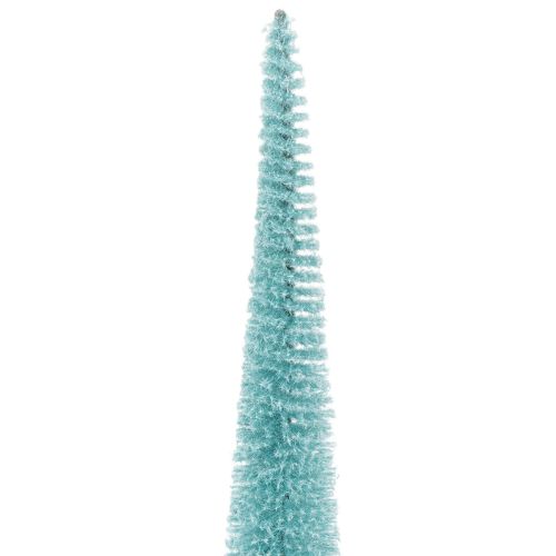 Keinotekoinen joulukuusi, kapea, puisella jalustalla, 40 cm | Floristik24.fi