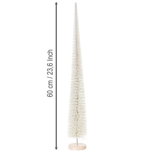 Keinotekoinen koristeellinen joulukuusi, pöytäkuusi, 60 cm | Floristik24.fi