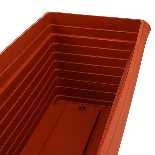 Floristik24 Parvekelaatikko &quot;Nowa&quot; terrakotta 64cm, 1kpl
