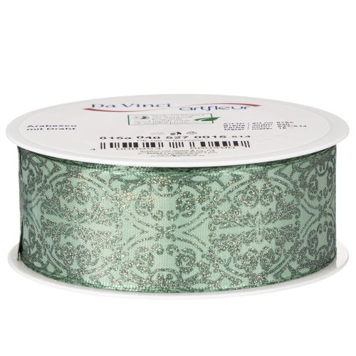 Lahjanauha klassisella kuviolla rusetteihin ja koristeluun, 40 mm x 15 m | Floristik24.fi