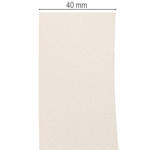 Koristeellinen samettinauha, leveä, lahjoihin ja askarteluun, 40 mm x 20 m | Floristik24.fi