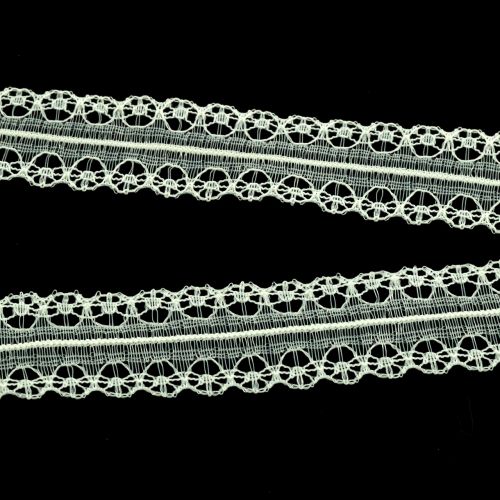 Floristik24 Pitsinauha vintage cream 20mm 20m