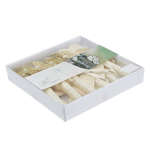 Floristik24 Penkkiputki putkella ja sydämellä 18cm 6kpl