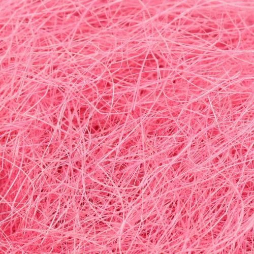 Floristik24 Käsityömateriaalia, sisalin ruohoa, luonnonmateriaalia pinkki 300g
