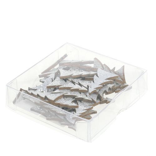kohteita Kimalteleva joulukuusi sirotteluun 4cm 48 kpl