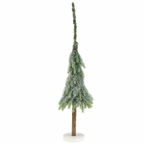 Floristik24 Deco joulukuusi lumenvihreä, valkoinen 56cm