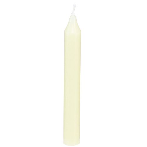 Puukynttilät sauvakynttilät Ø13mm kynttilät keltainen H10cm 22 kpl