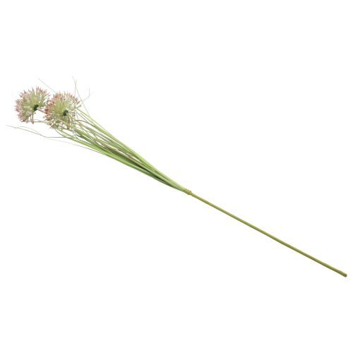 Floristik24 Tekokukka pallo kukka allium koriste sipuli keinotekoinen punainen vihreä 90cm
