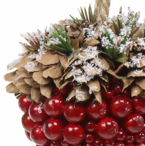 Floristik24 Deco ripustin marja / tammenterho 8,5 cm