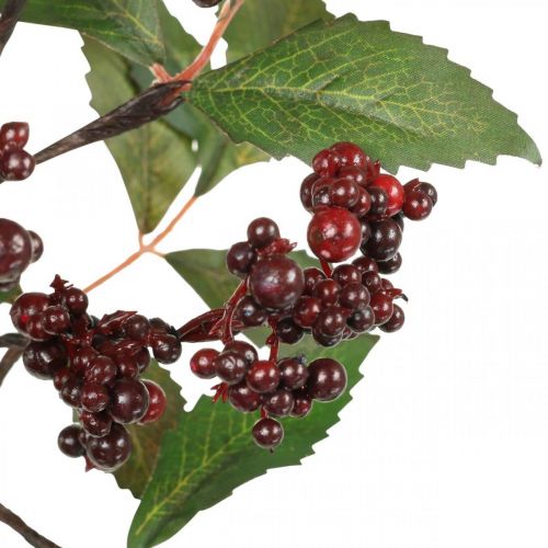Floristik24 Marjanoksa punainen keinotekoinen syyskoristelu 85cm Keinotekoinen kasvi kuin aito!