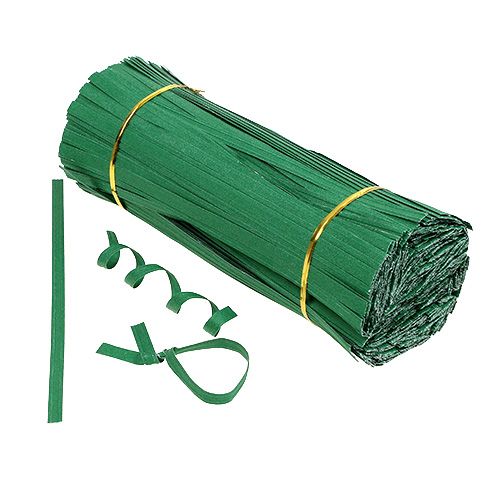 Floristik24 Sidontanauhat keskivihreä 25cm 2-lanka 1000 kpl