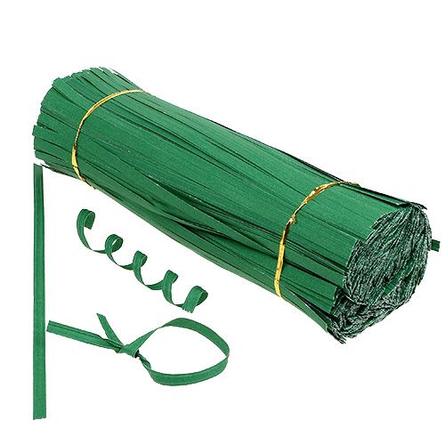 Floristik24 Sidontanauhat pitkät vihreät 30cm 2-lankaiset 1000kpl