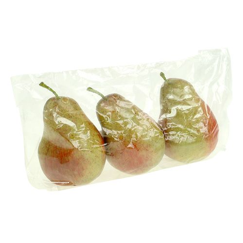 Floristik24 Päärynänpunainen, vihreä 11cm - 12cm 3kpl.