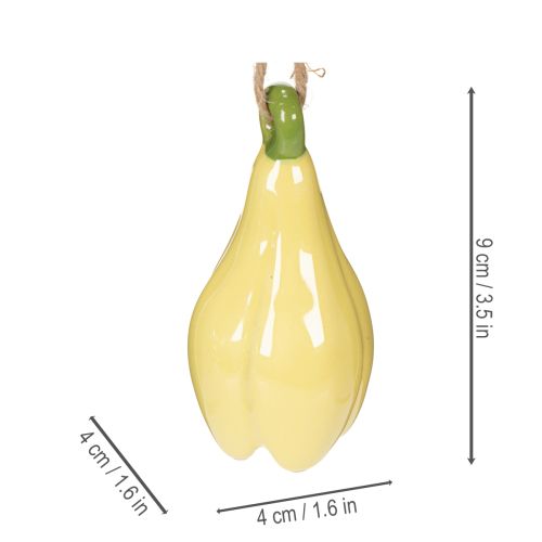kohteita Keraamiset kukkariipukset, iloinen muotoilu, kukkakuvio, kevätkoriste, 9 cm, 6 kpl