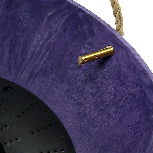 Floristik24 Kukkakori "Fiona" Ø25cm K12cm violetti