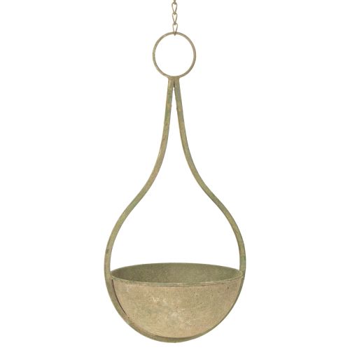 kohteita Kukkakori, riippukori, metallikoristelupuutarha Ø16cm H38cm