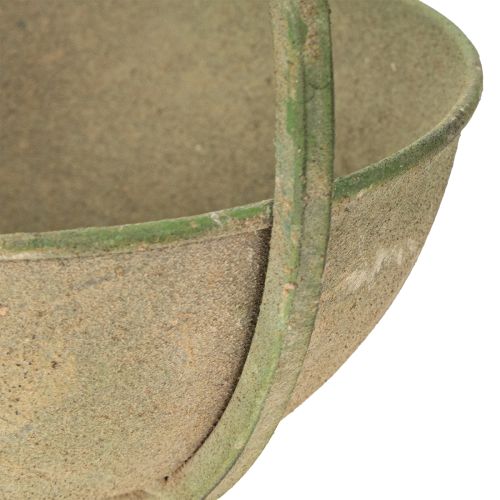 kohteita Kukkakori, riippukori, metallikoristelupuutarha Ø16cm H38cm