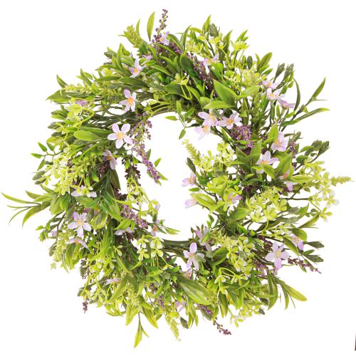 kohteita Keinotekoinen laventeli Bach-kukkaseppele Purppura Ø33cm